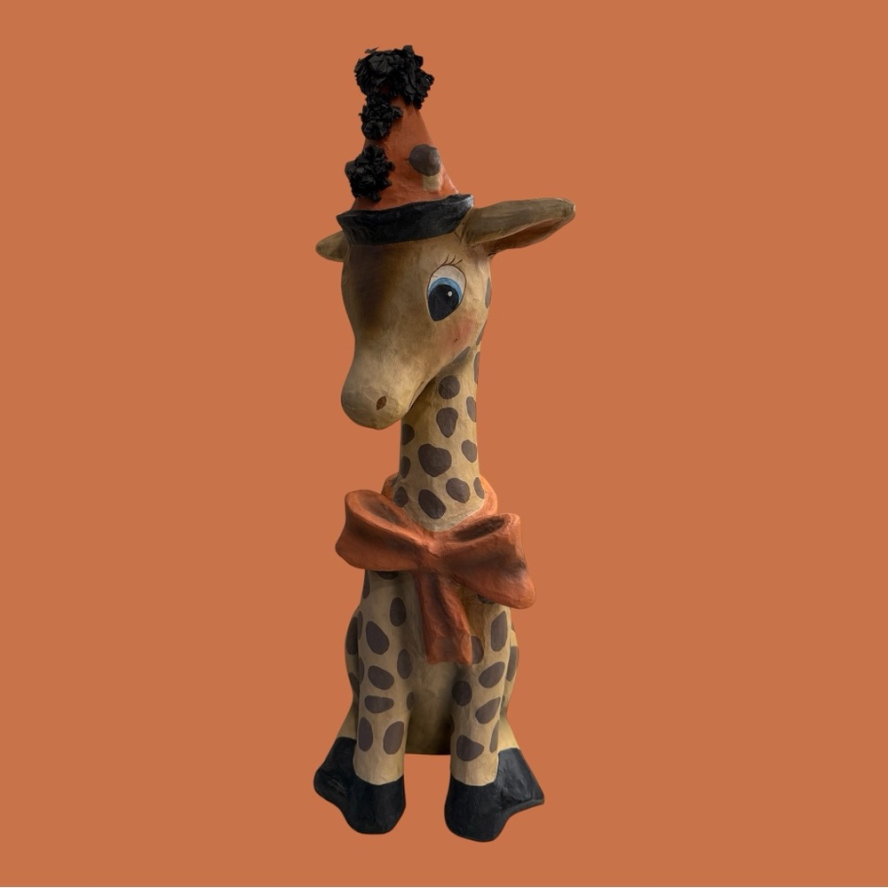 Vintage-Inspired Bethany Lowe Halloween Gerry Giraffe RARE